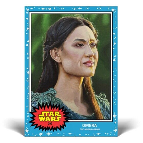 2022 Star Wars TOPPS Living Card #295 “OMERA” With FREE TOP LOADER/SLEEVE