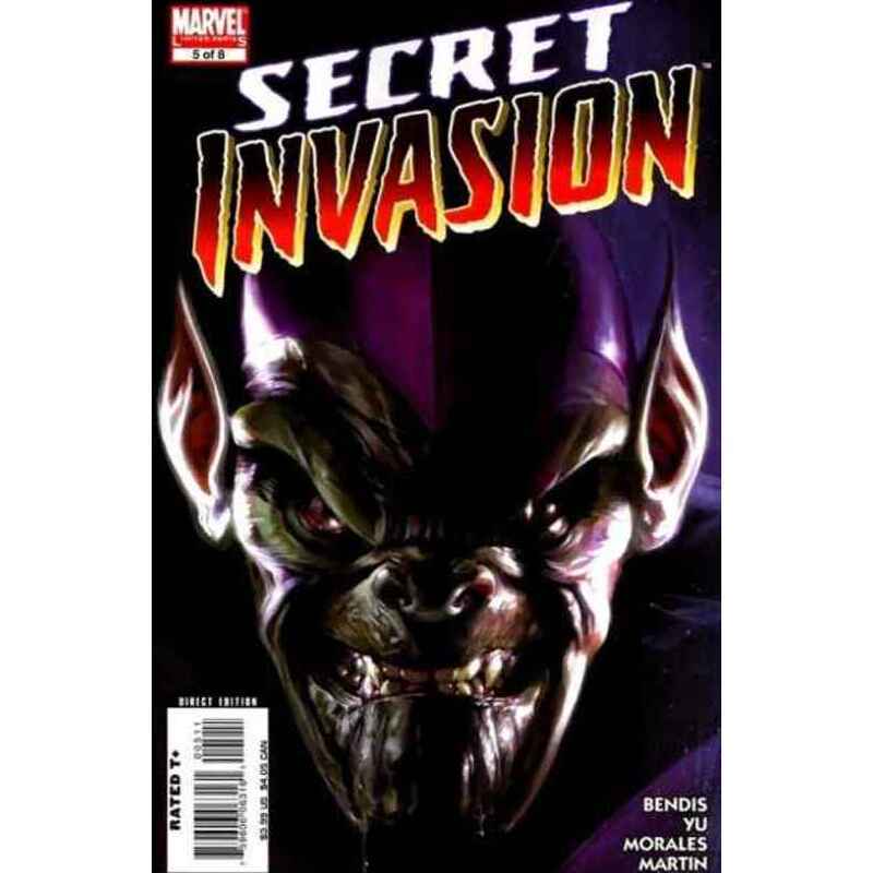 Secret Invasion (2008 series) #5 in Near Mint condition. Marvel comics [z]