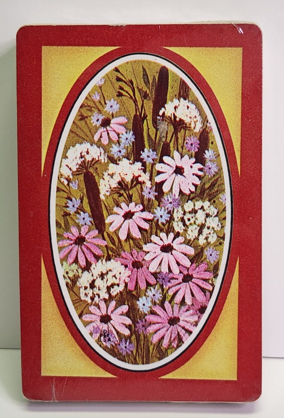 Vintage Playing Cards Daisies