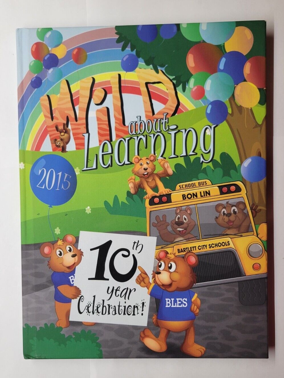 2015 Bon Lin Elementary BLES Bartlett Tennessee Yearbook Annual