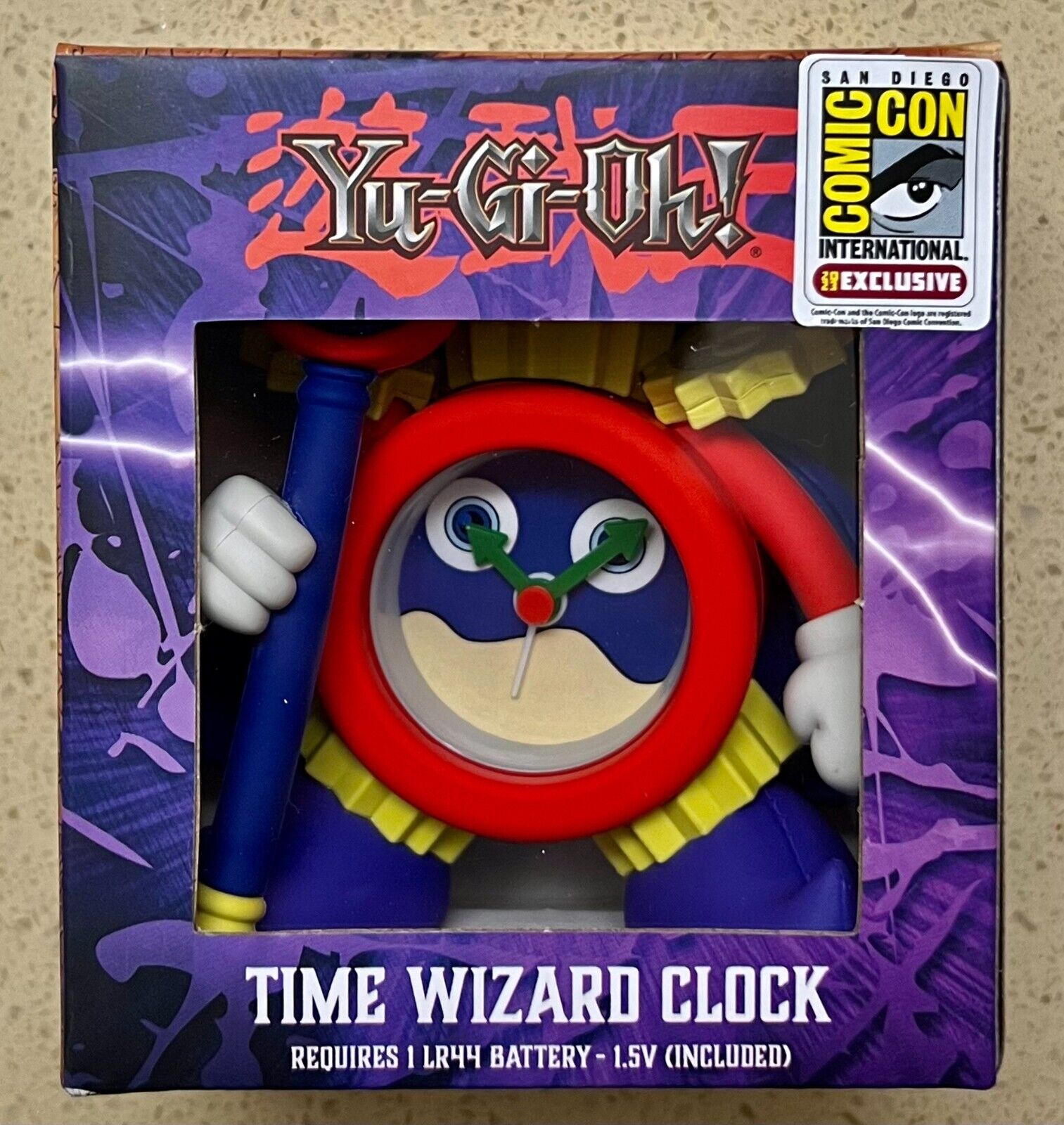 SDCC 2023 TIME WIZARD ALARM CLOCK YU-GI-OH COMIC CON EXCLUSIVE *IN HAND*