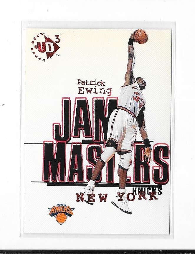1997 Upper Deck - Jan Masters - #11 - Patrick Ewing - New York Card