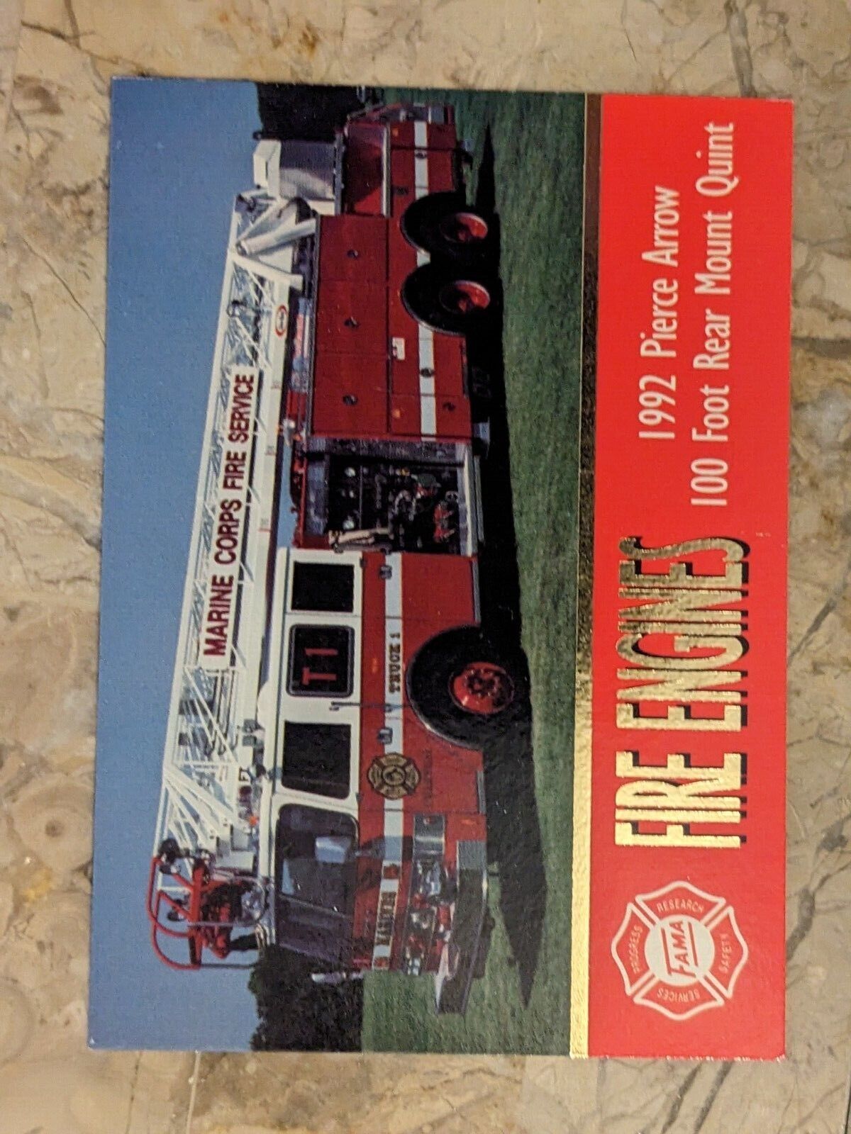 FIRE ENGINES Series 1 Trading Card Singles 1993 #\'s 01-100 Your Choice NMT-MNT