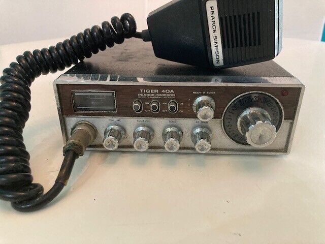 Pearce Simpson Tiger 40A CB Radio Untested As Is  2 Available