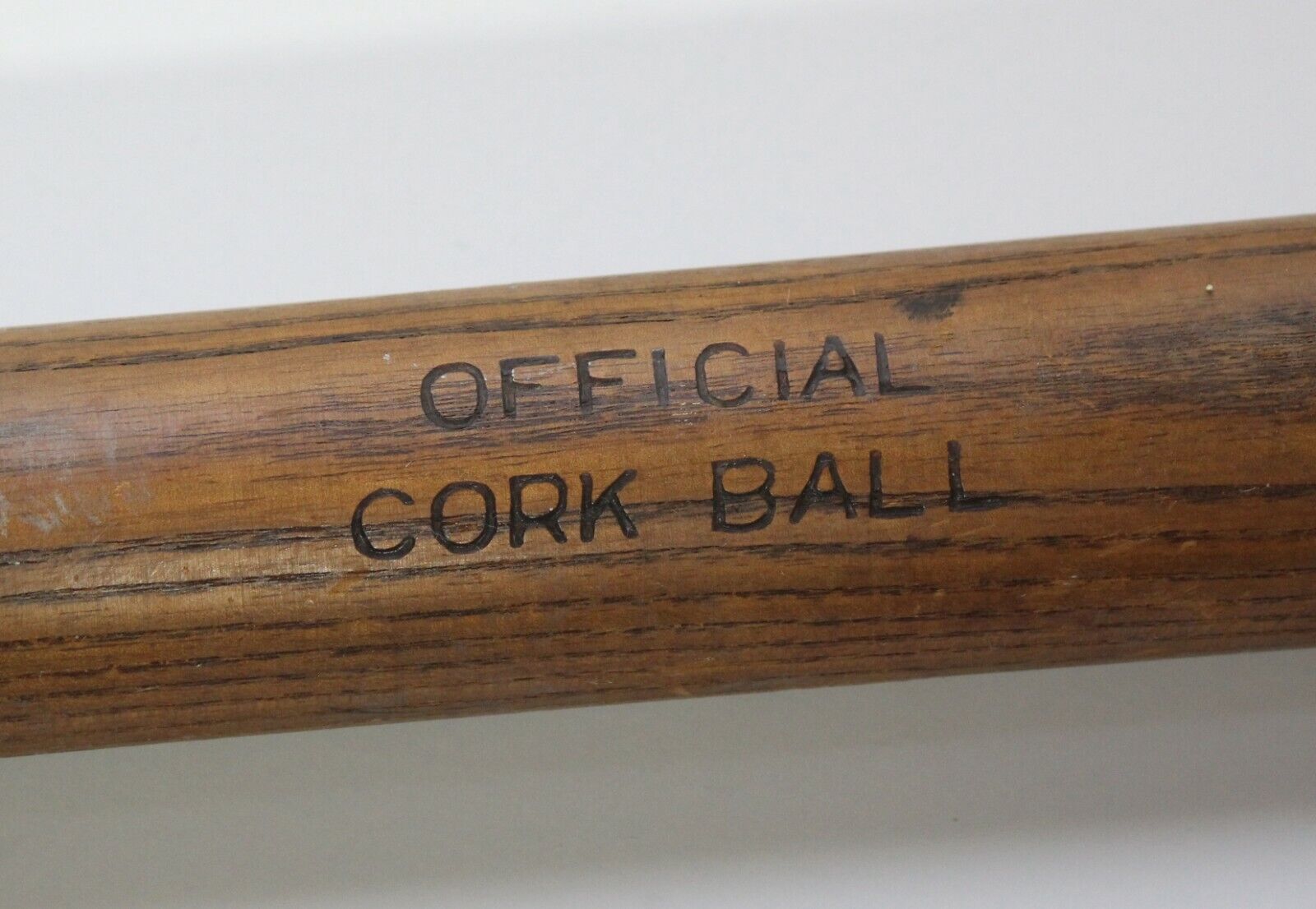 Vintage Hillerich & Bradsby Official Cork Ball Baseball Bat