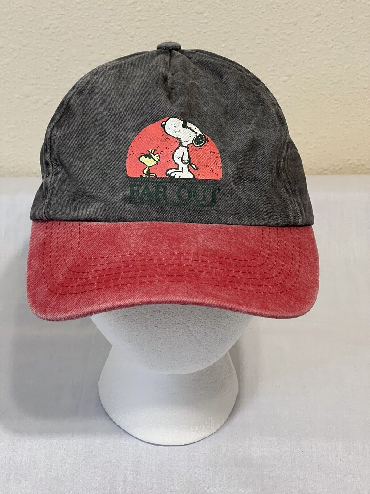 Very Cool, 2021, Snoopy, Cap, Buckle Sizer, Preowned 