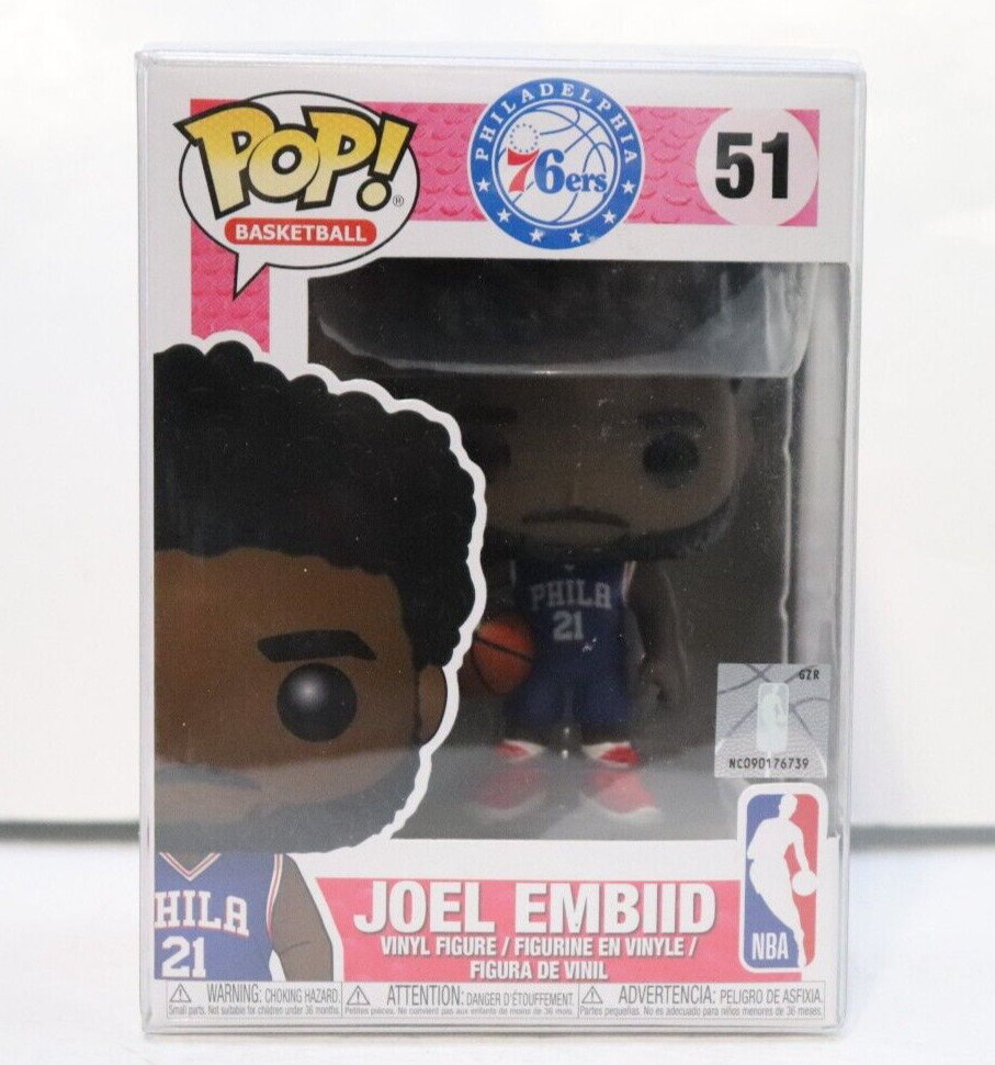 Funko Pop NBA Basketball Philadelphia 76ers Joel Embiid #51 Vinyl Figure