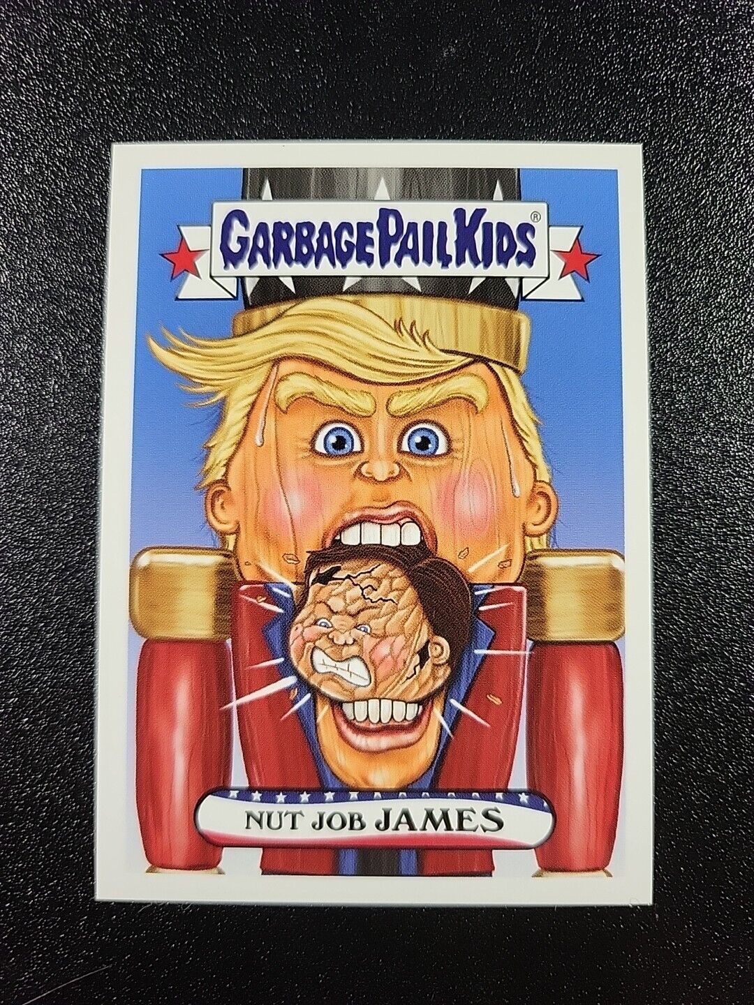Donald Trump Nut Job James Comey Garbage Pail Kids Card Trumpocracy 2017