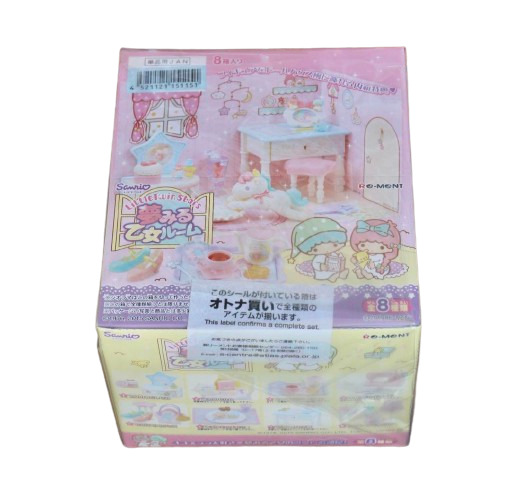 Sanrio Little Twin Stars Re-Ment Miniature Full Complete Set Of 8 NEW 202402M