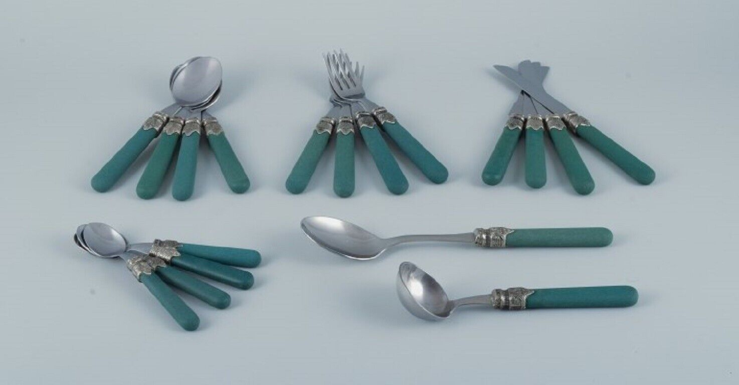 Albert, Italy. Dinner cutlery consisting of eighteen pieces. Approx. 1960s