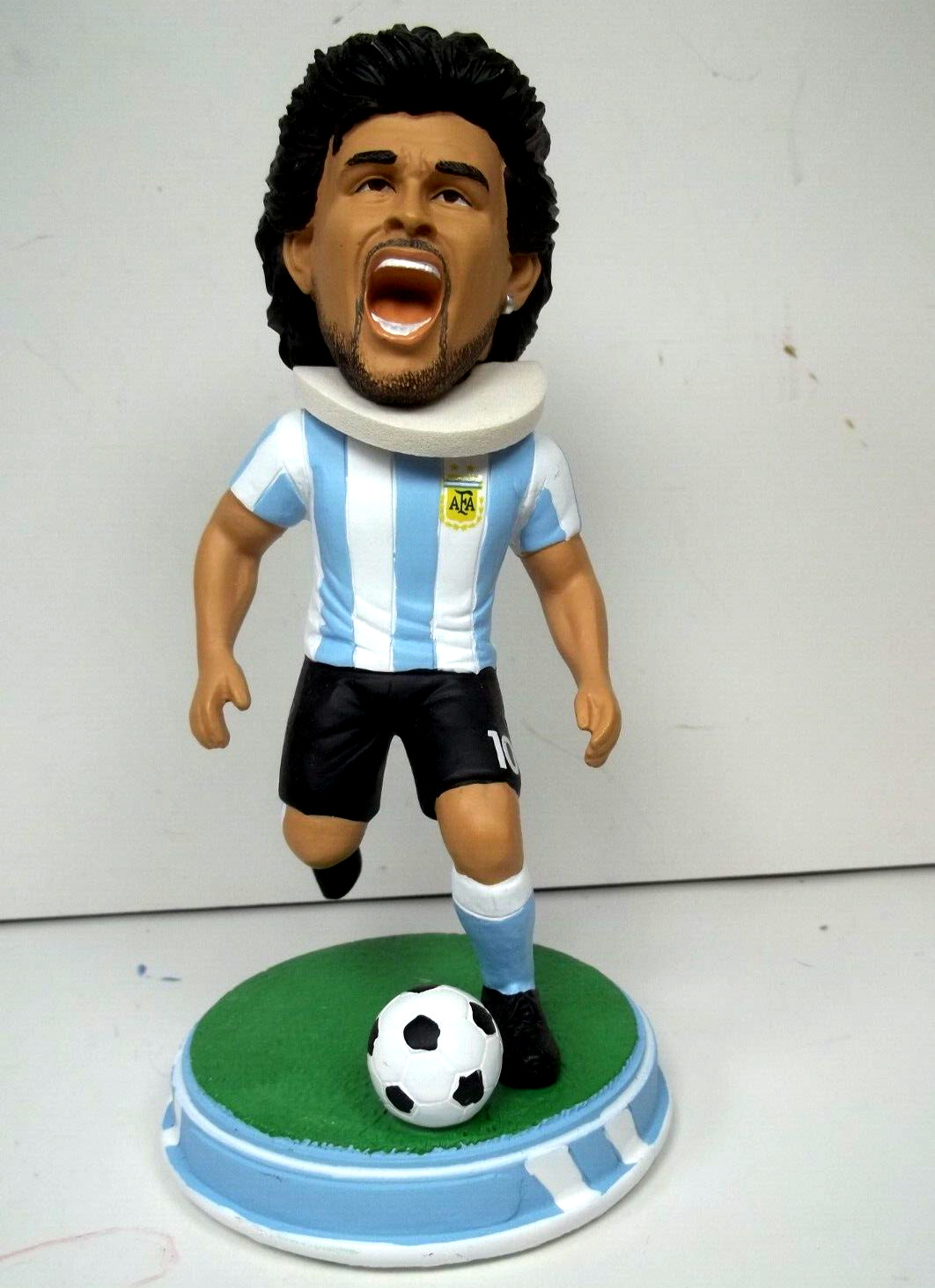Diego Maradona Bobblehead Argentina Soccer Player