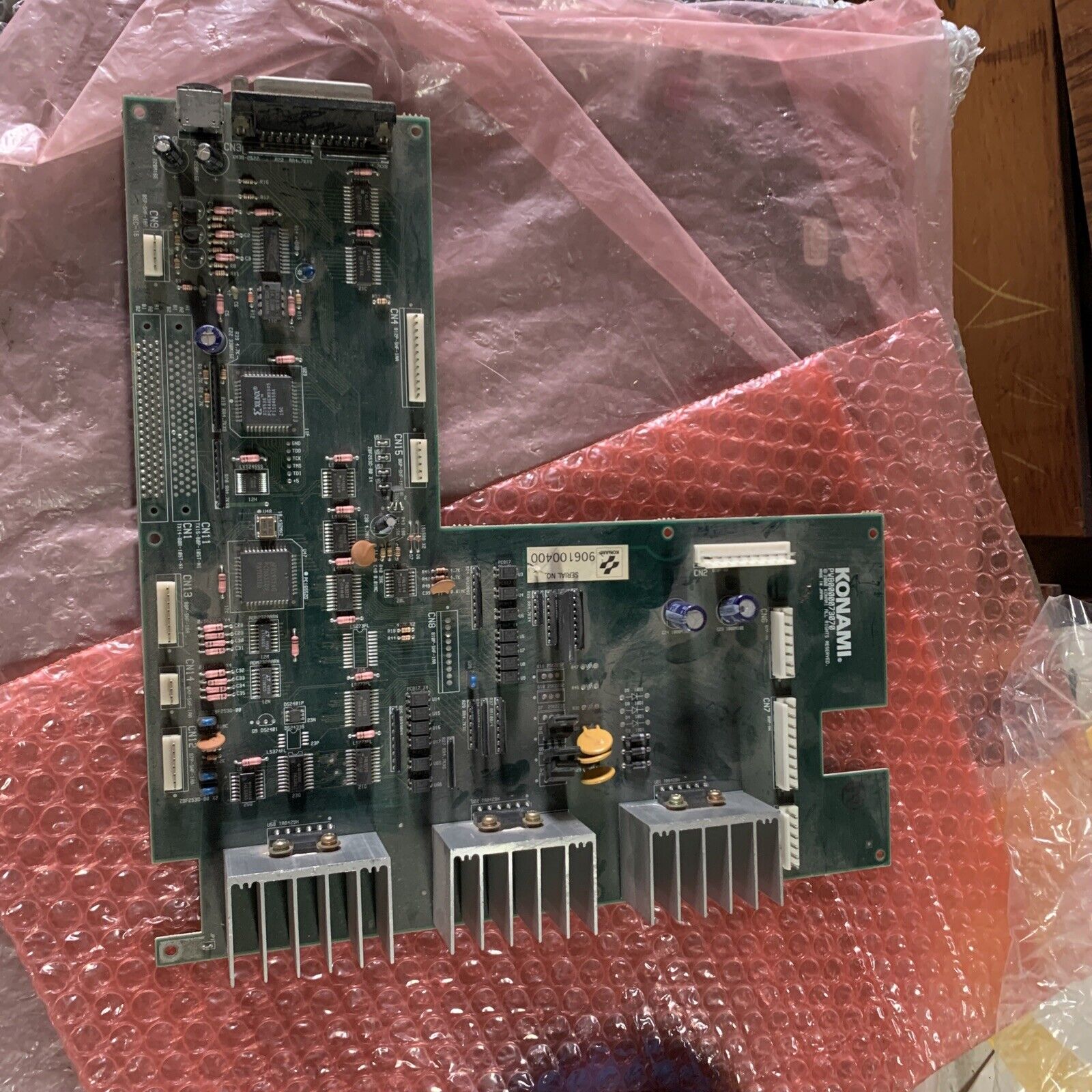 Untested Konami Super Nova Ddr I/o Only ARCADE GAME PCB board C10