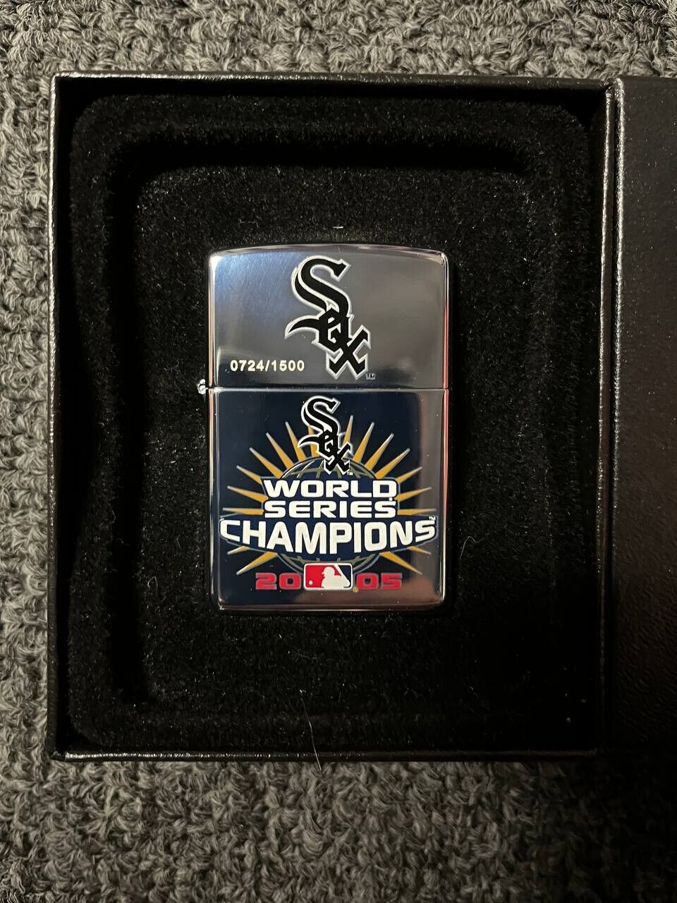 Zippo World Series 2005 White Sox New In Box #0724/1500 Collectible
