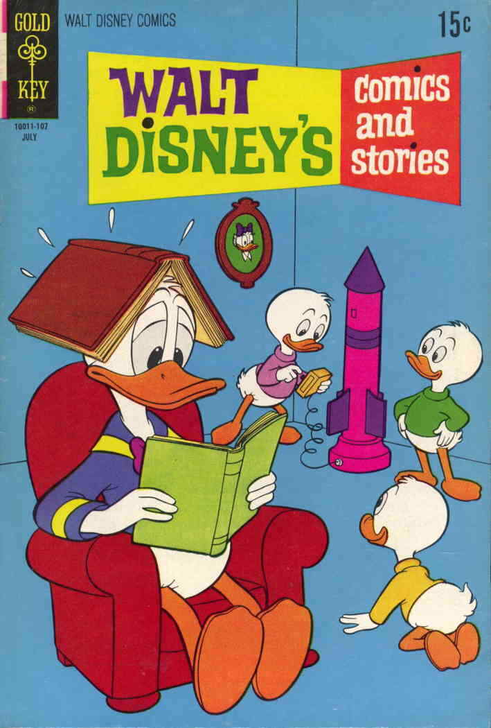 Walt Disney\'s Comics and Stories #370 VG; Gold Key | low grade - July 1971 Donal