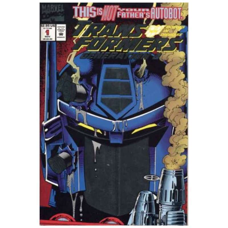 Transformers: Generation 2 #1 Collector's in NM condition. Marvel comics [u