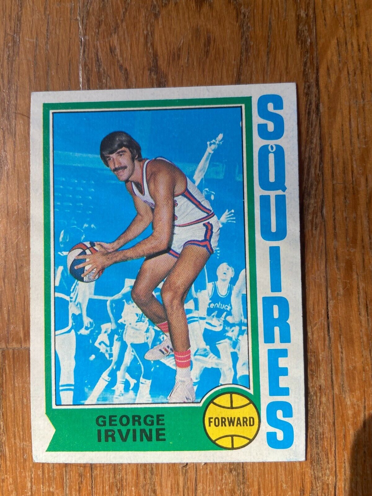 1974-75 Topps George Irvine Basketball Card #233 Virginia Squires