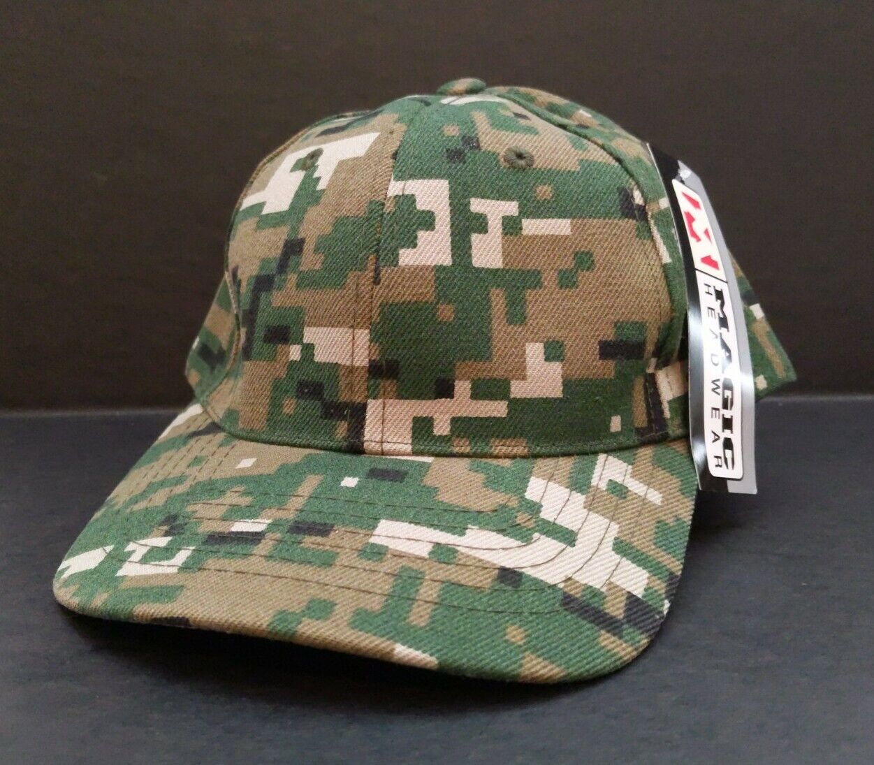 Military Camo Hat Headwear Adjustable Baseball Cap Camouflage Magic Headwear