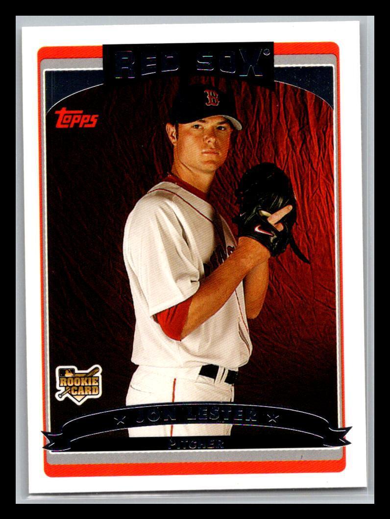 2006 Topps Updates & Highlights Jon Lester #UH149 Rookie Boston Red Sox