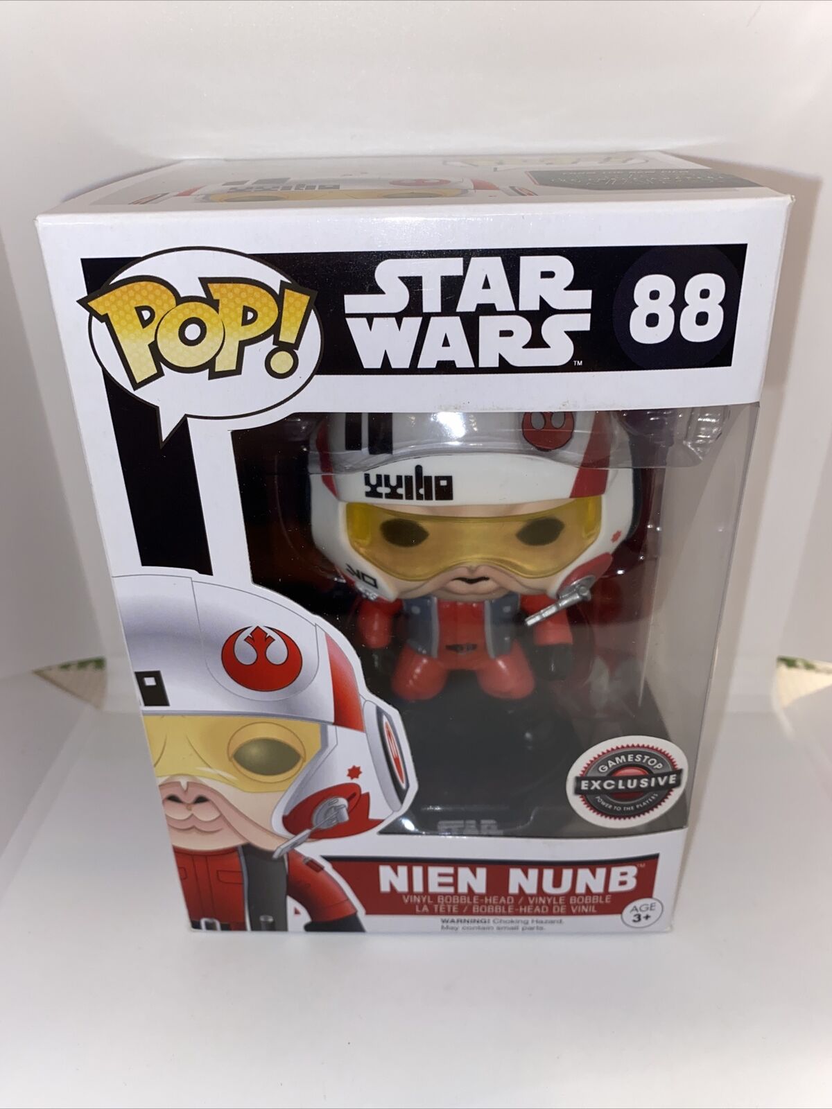 Funko POP Nien Nunb #88 Star Wars The Force Awakens X-Wing Pilot MAY