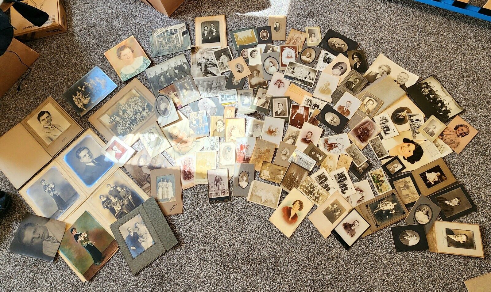 Cabinet Cards And More From 1900's (Please Read Full Description)