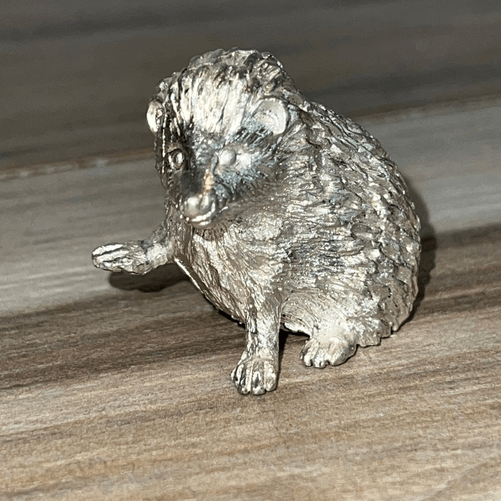 The Hedgehog, Solid Pewter, Figurine, 1986, Statuette