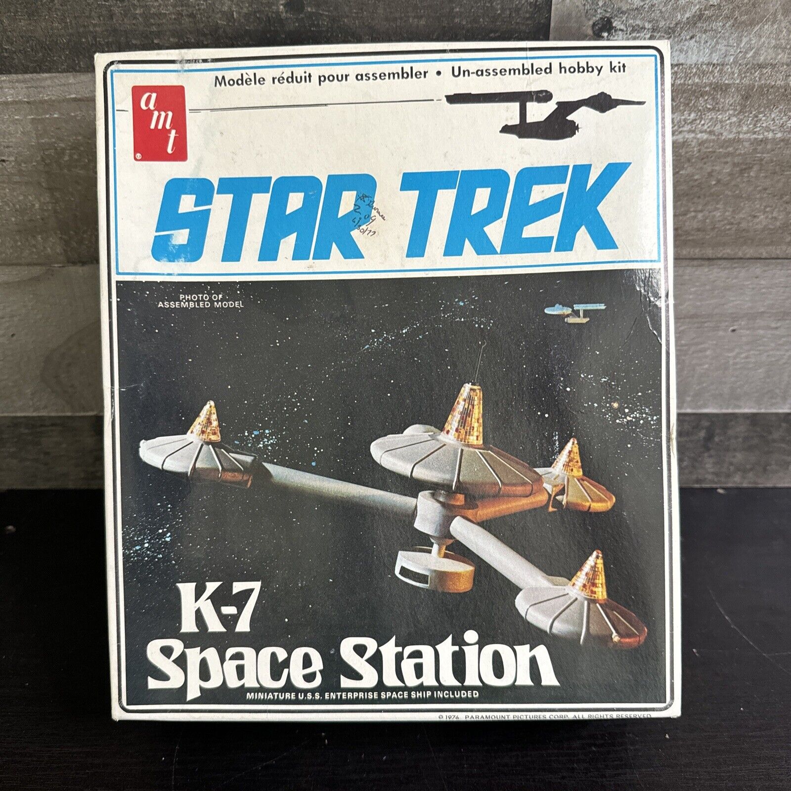 Vintage AMT Star Trek K-7 Space Station S955