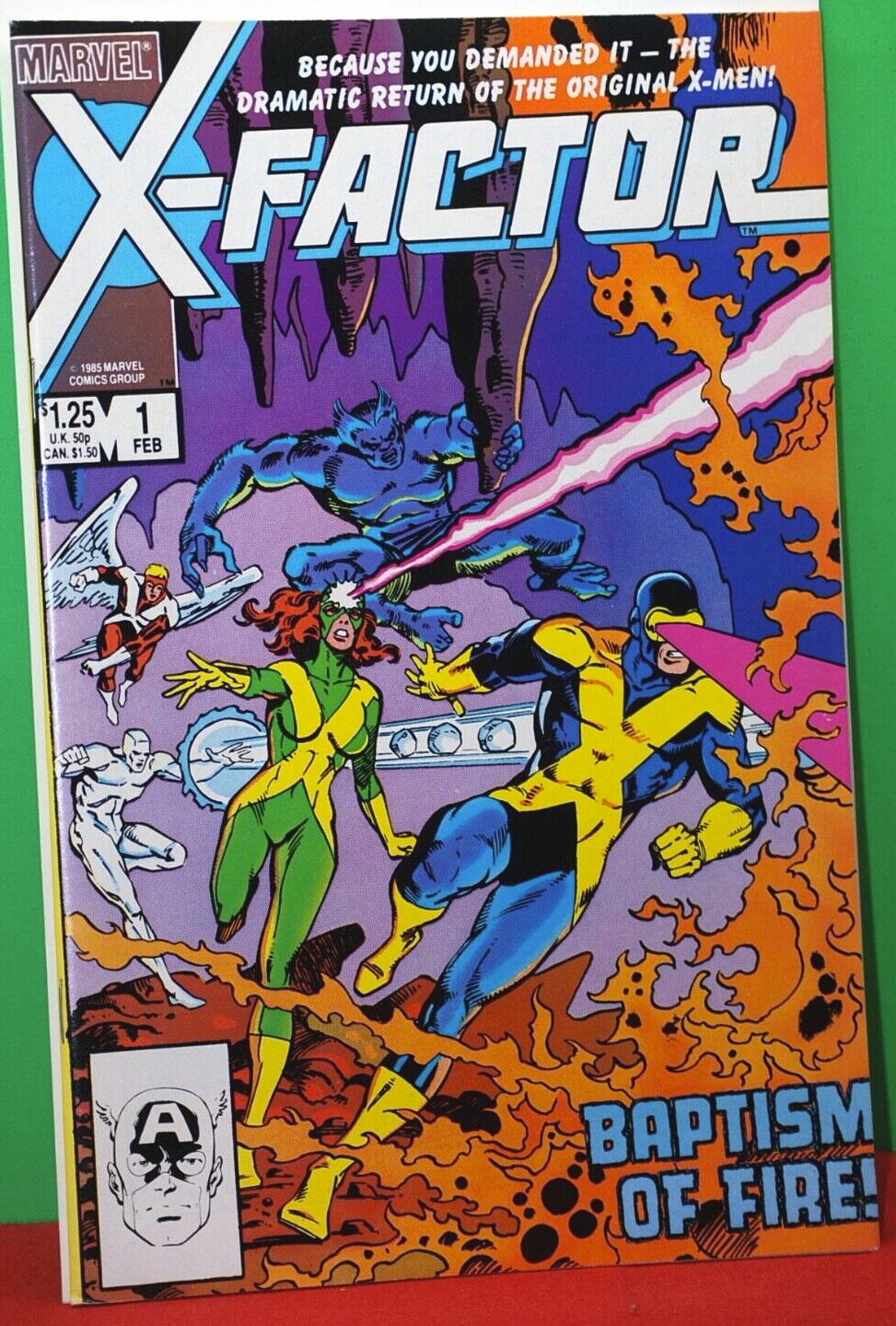 X-Factor 1 Marvel Comics 1985 Baby Cable X-Men Feb