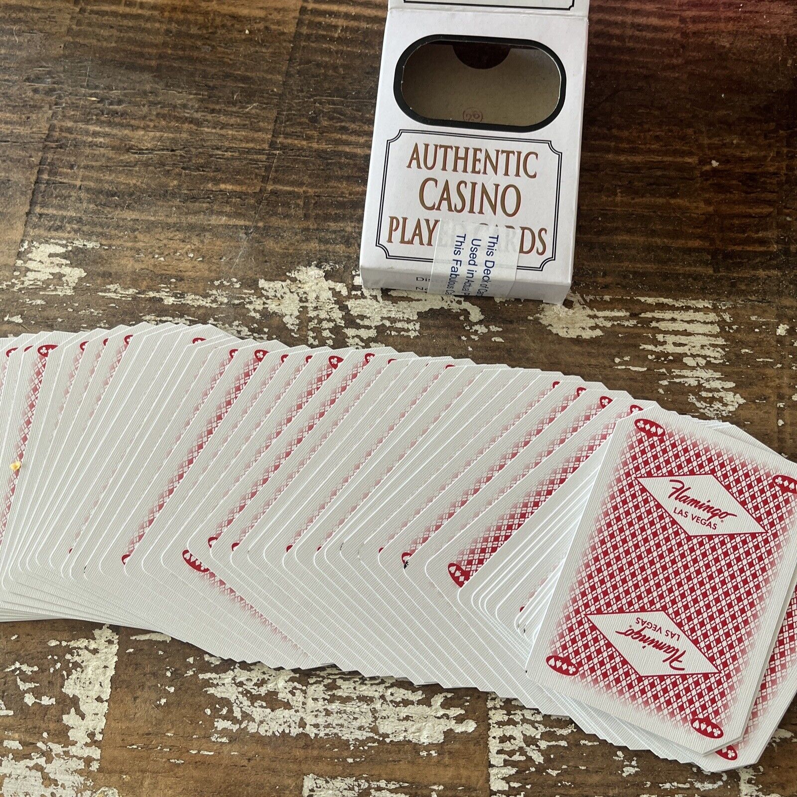 FLAMINGO Vintage Playing Card Deck from Casino Las Vegas
