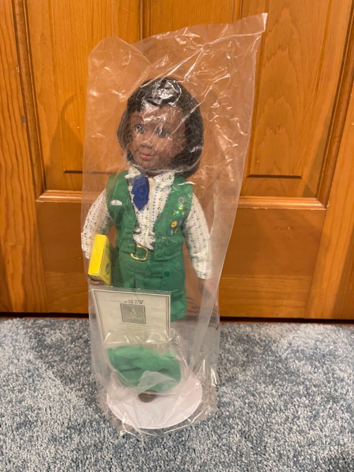 1995 Avon Fine Collectibles Girl Scout Doll, Brand New Sealed with COA