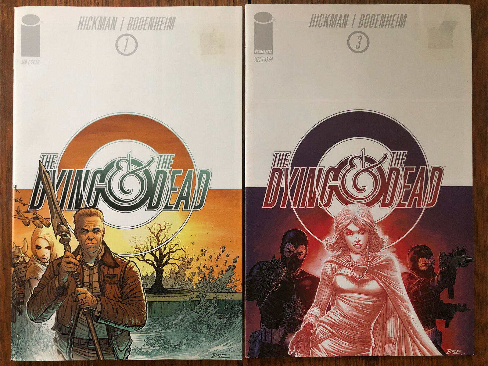 The Dying and the Dead lot of 2 (2014-15, Image) Jonathan Hickman story