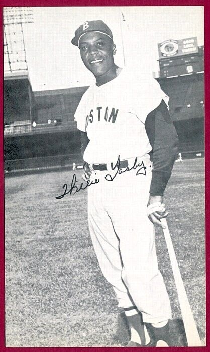 J.D. McCarthy Postcard - Willie Tasby, Boston Red Sox