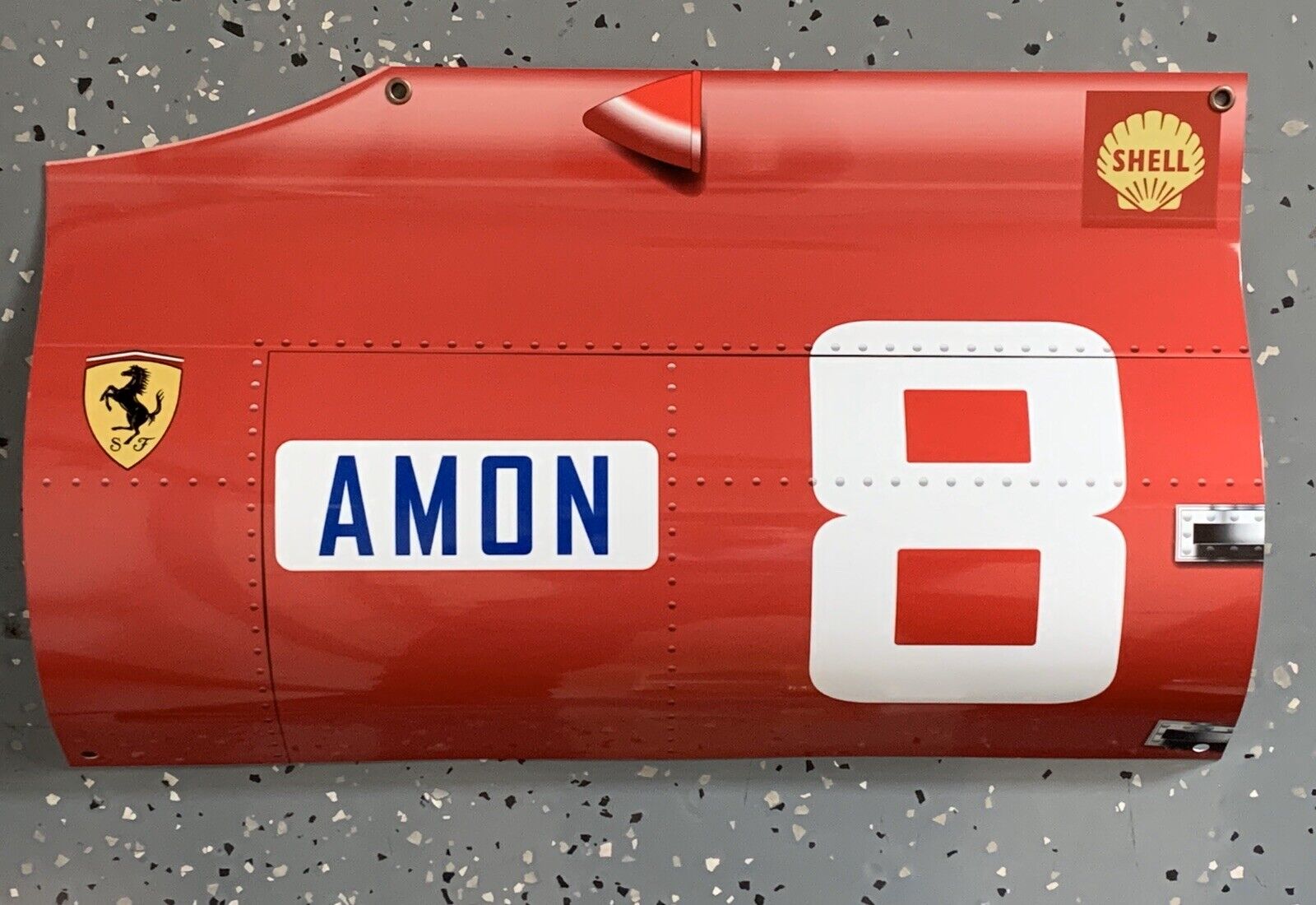 WOW 1967 Chris Amon  F1 Formula 1 Race Car Door Style Sign 312F