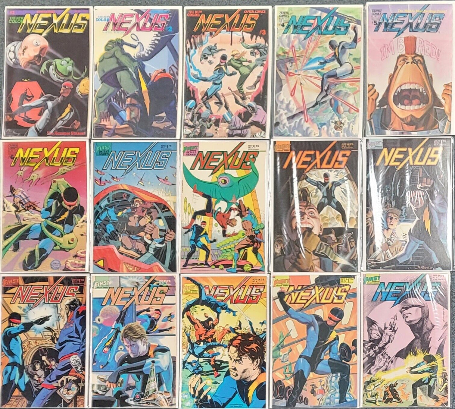 Nexus #1-80 1st First Comic 1983 Missing #11 Complete Set FN/VF-NM 7.0-9.0+