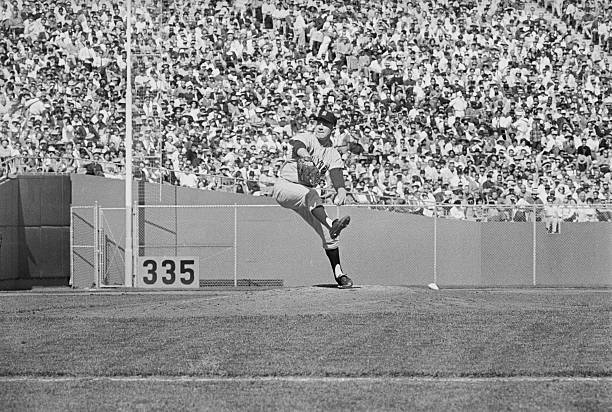 Ed Whitey Ford New York Yankees pitching during their first gam- 1962 Old Photo