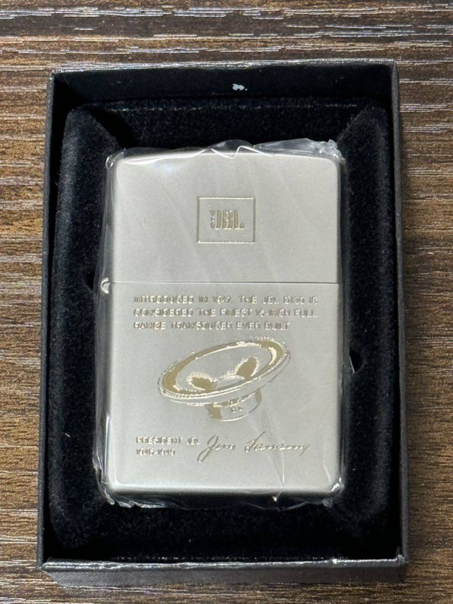 zippo JBL Speaker  Gold Engraved Special Fabrication Made in 2003 Audio Stereo