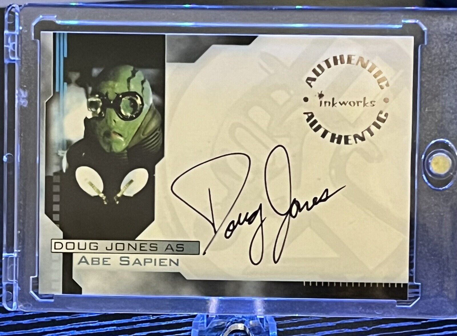 2004 Doug Jones As Abe  Sapien Hellboy Authentic Autograph Card 
