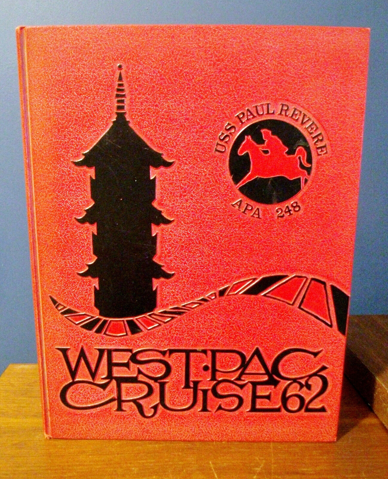 US NAVY USS Paul Revere APA 248 Westpac Cruise Book 1962
