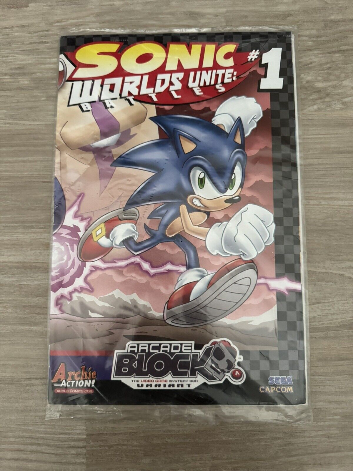 Vintage Archie Action Sonic Worlds Unite: Battles Issue #1 - Sealed