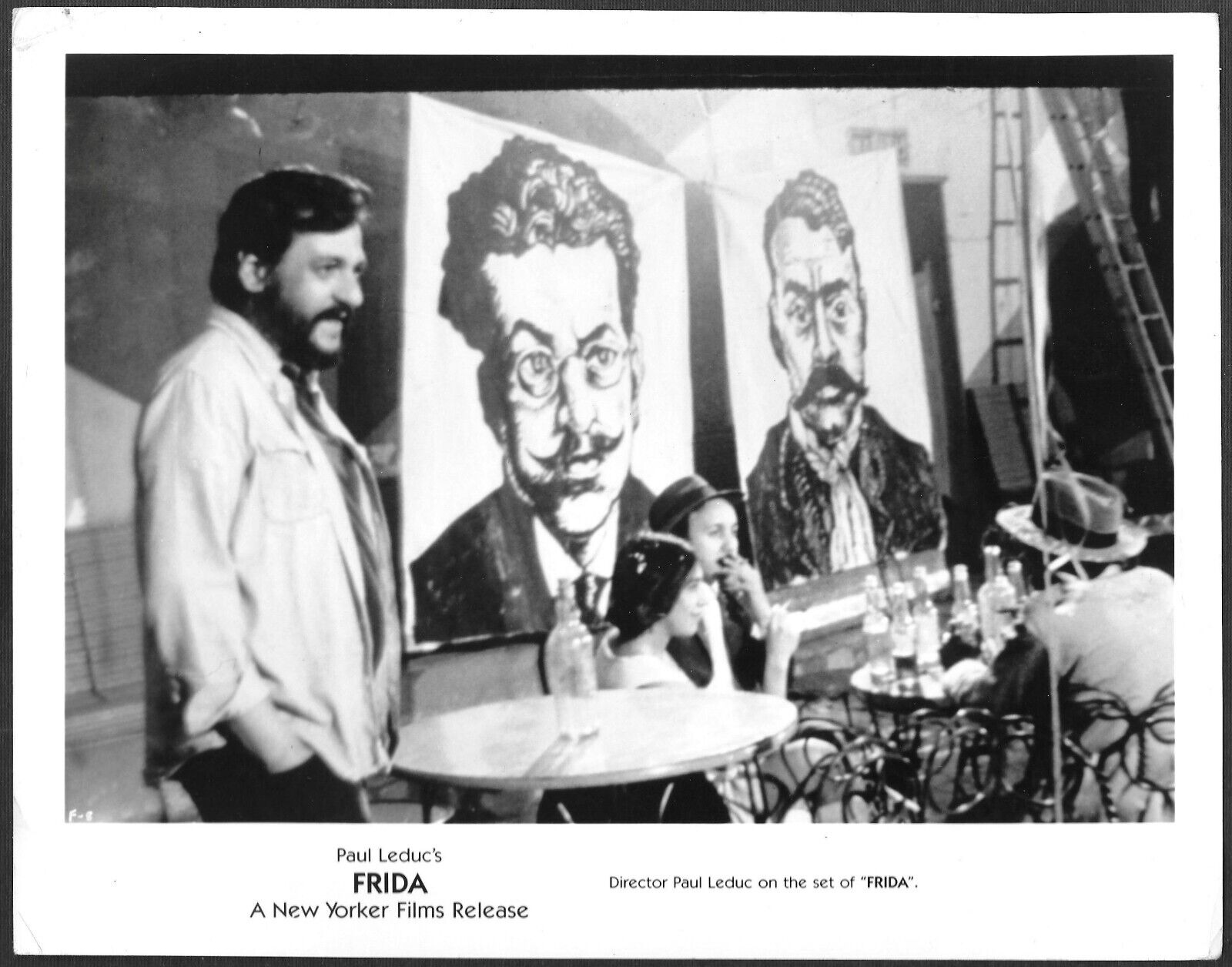 Frida Kahlo Director Paul Leduc Original 1983 On Set Photo Frida Still Life