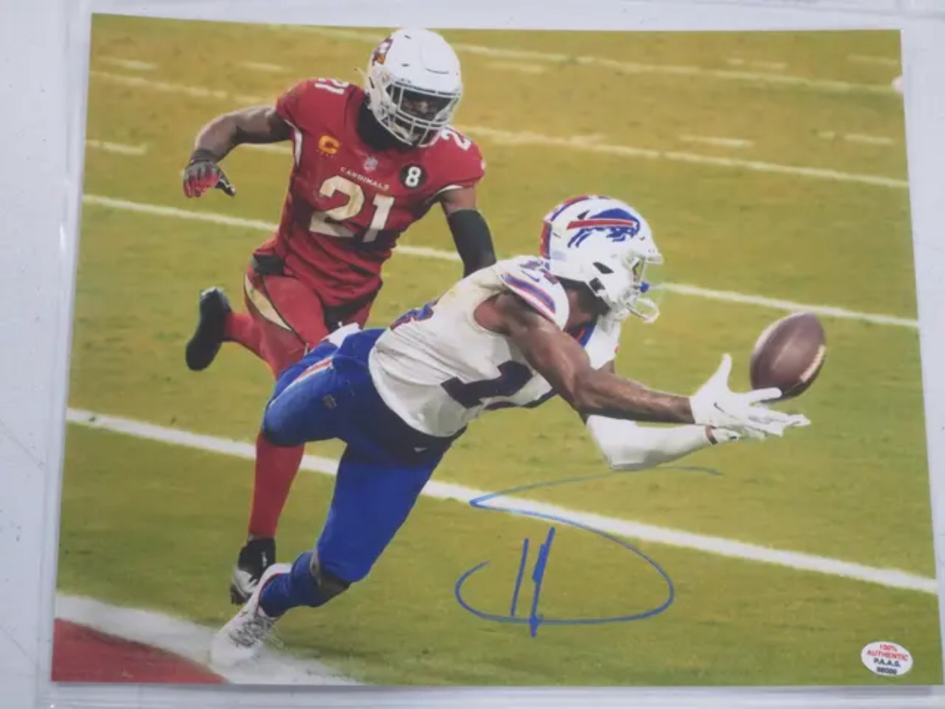 Stefon Diggs of the Buffalo Bills signed autographed 8x10 photo PAAS COA 009