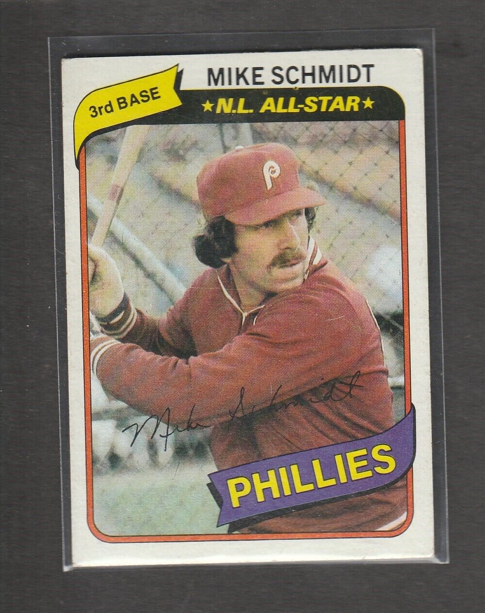 MIKE SCHMIDT #270 1980 TOPPS BASEBALL CARD NICE CONDITION****