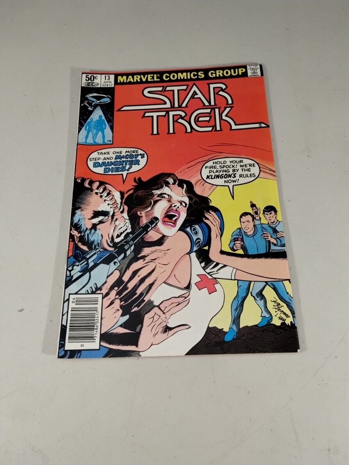 Star Trek #13 Bronze Age Marvel Comics April 1981 Good Condition 