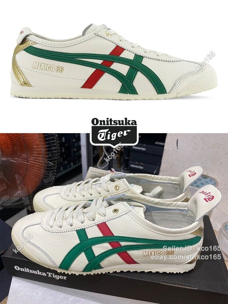 Get the Classic Onitsuka Tiger MEXICO 66 Sneakers Birch/Kale 1183B511-200 Unisex