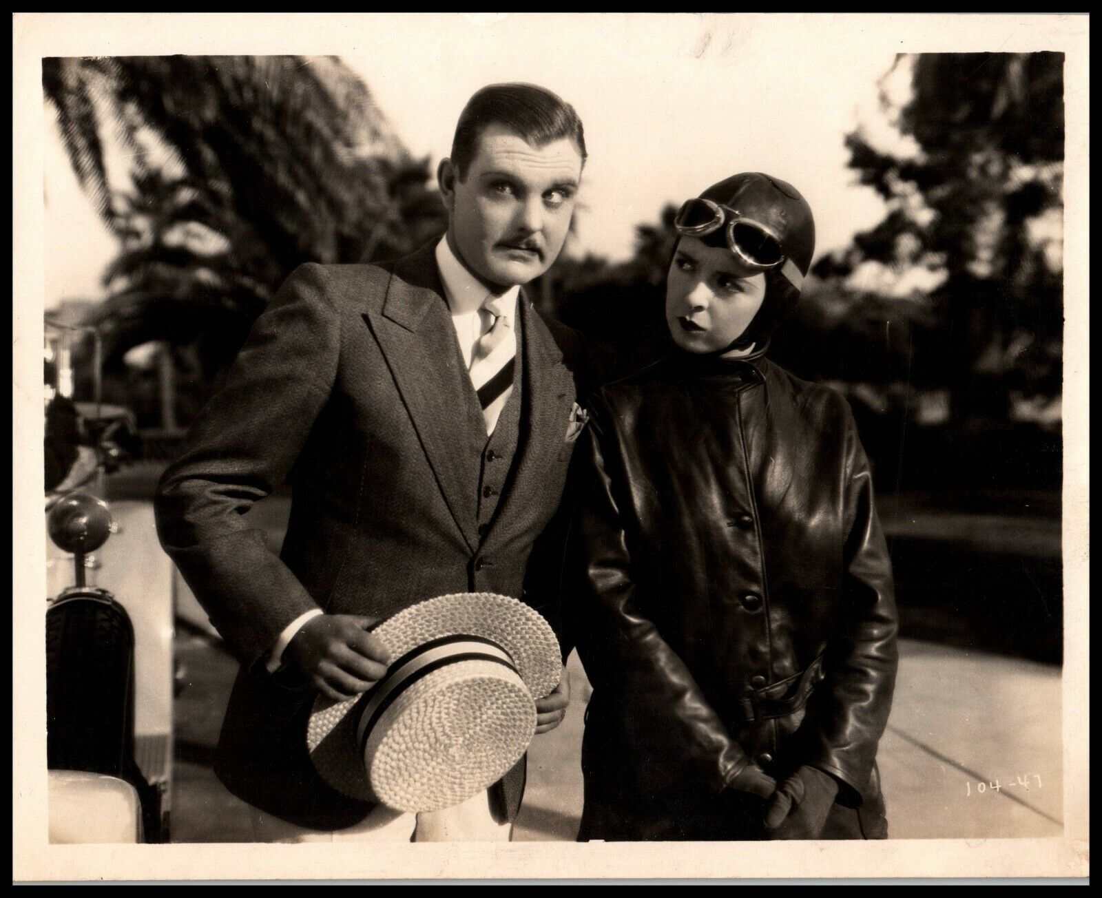 Hollywood Beauty Larry Kent + Colleen Moore in Her Wild Oat 1927 ORIG Photo 188