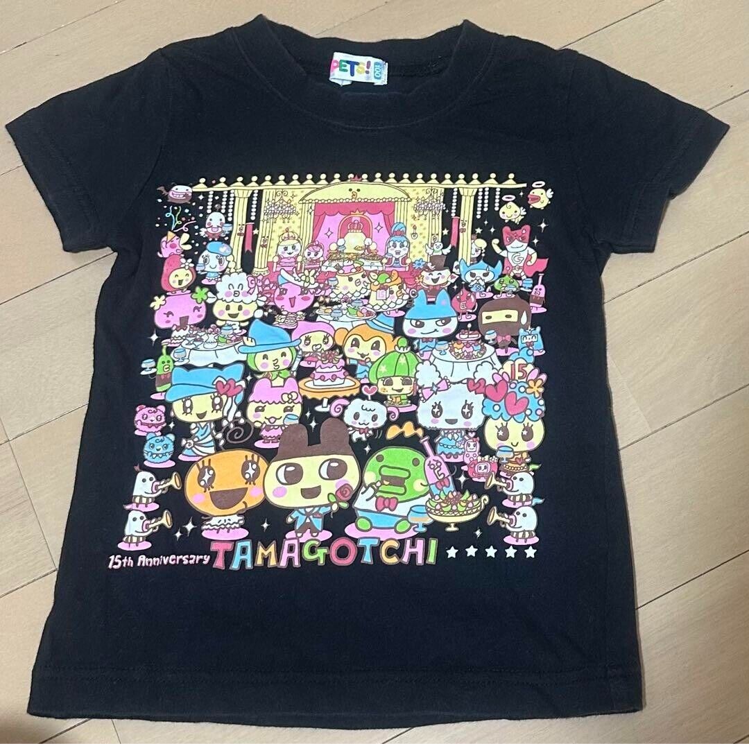 Anime Japanese Tamagotchi 100cm size T-shirt cute printed rare