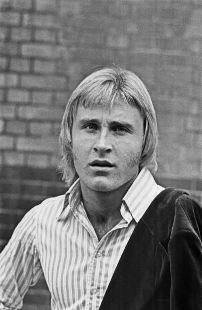 English footballer David Price of Arsenal FC UK 1973 OLD PHOTO