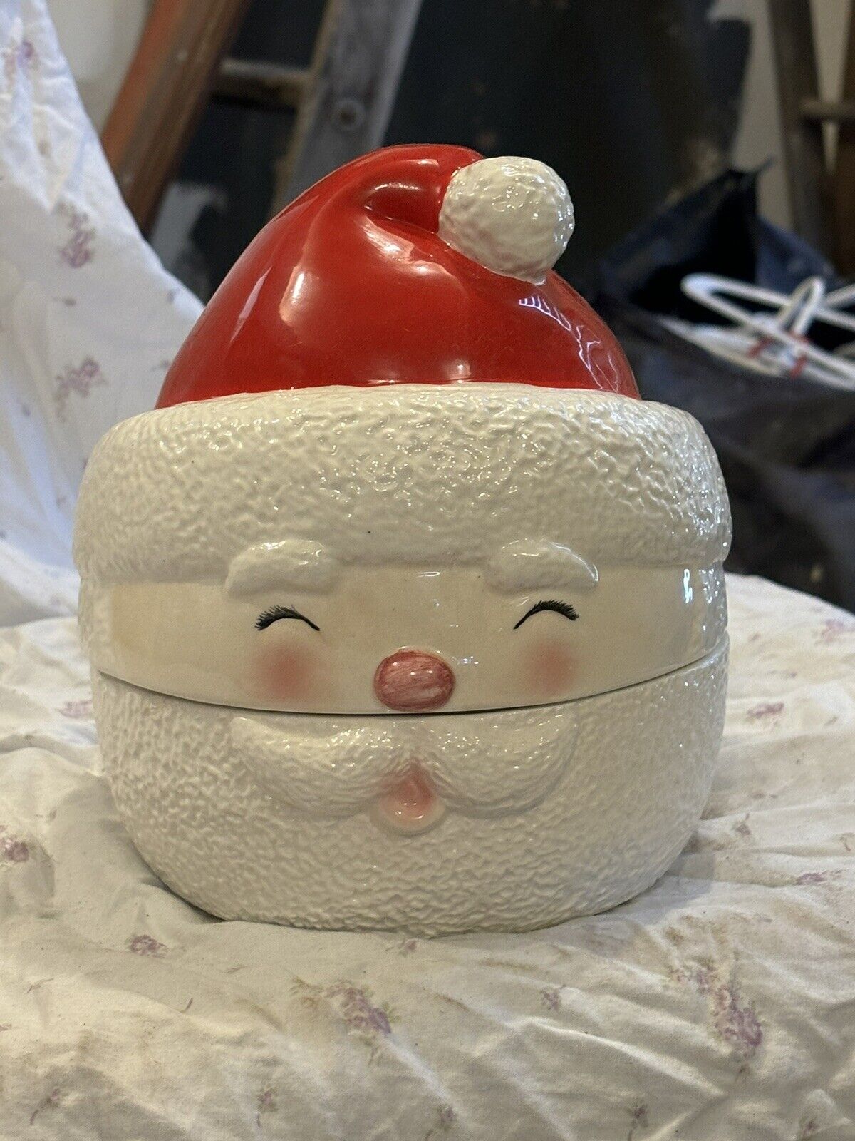World Market Santa Claus Cookie/Treat Jar Large