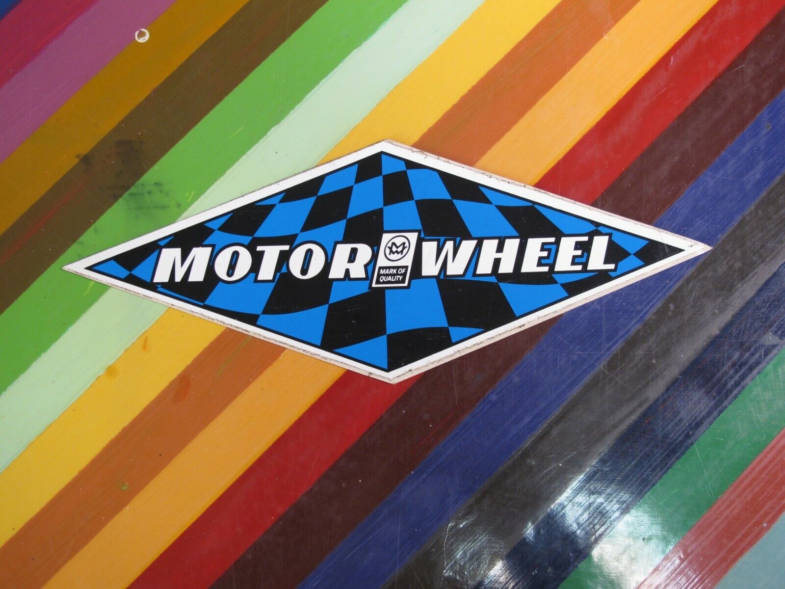 vtg 1970s to 1990s Auto Racing sticker - Crower Motor Wheel Arias Duro Daytona+