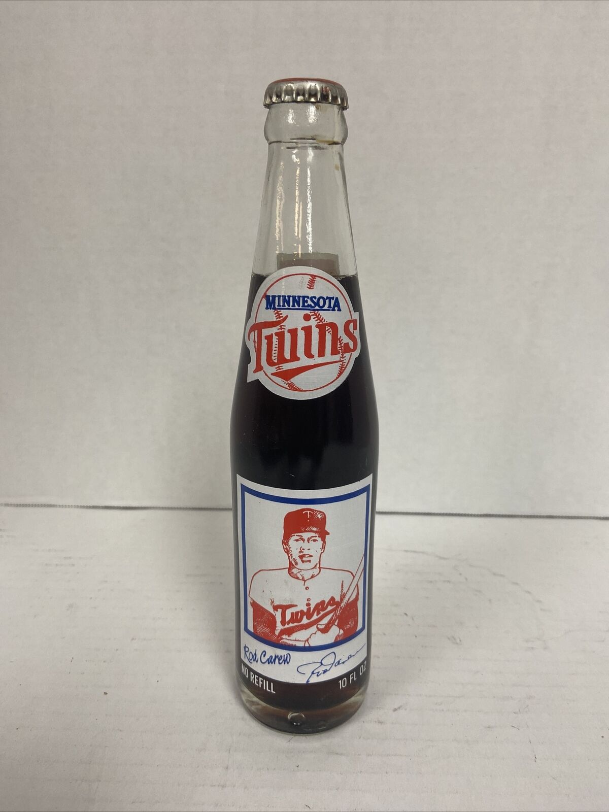 Rod Carew Minnesota Twins Coke Bottle Coca Cola Unopened Vintage