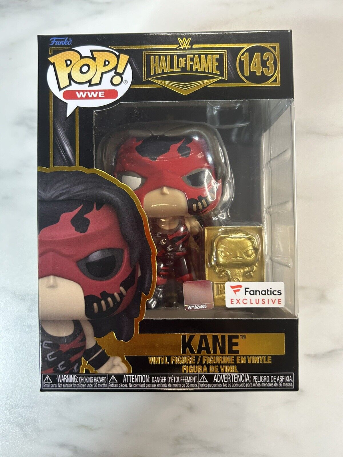 Kane Funko Pop 143 WWE Hall of Fame Fanatics Exclusive Figure /5000